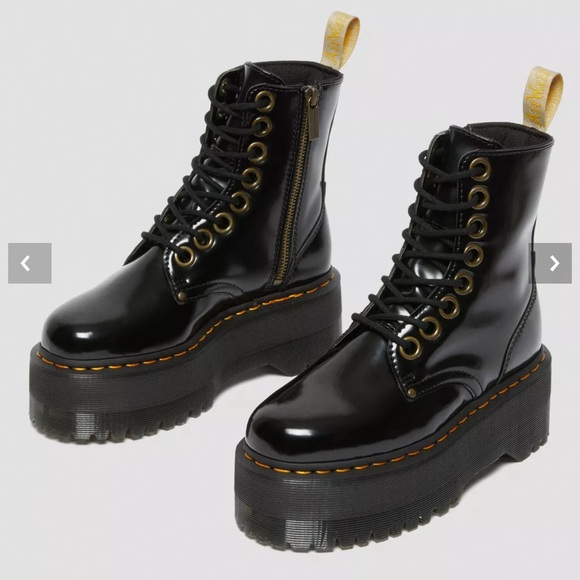 Dr. Martens- Vegan Jadon Max Platform Boots- Size 7 - Picture 2 of 9